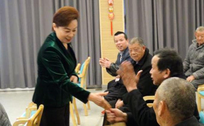 政企心系五保戶，阿爾特情暖五保人！